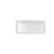 Ekena Millwork Vertical Surface Mount PVC Gable Vent: Functional, w/ 2"W x 2"P Brickmould Sill Frame, 40"W x 18"H GVPVE40X1803SF - alternate 1